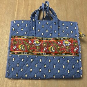 Vera Bradley 1999 French Blue Hanging Travel Organizer